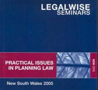 Practical Issues in Planning Law