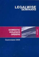 Domestic Violence Orders Queensland