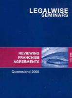 Reviewing Franchise Agreements