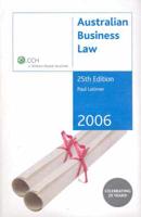 Australian Business Law and Australian Law Courseware CD Package