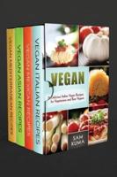 Ethnic Vegan Delight Box Set: 4 Books in 1