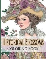 Historical Blossoms Coloring Book