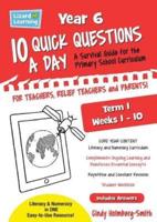 10 Quick Questions A Day Year 6 Term 1