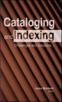 Cataloging and Indexing