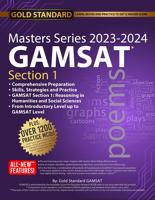 2023-2024 Masters Series GAMSAT Section 1 Preparation by Gold Standard