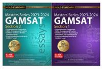 2023-2024 New Masters Series GAMSAT Textbook - 2 Non-Science Books