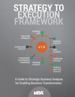 Strategy to Execution Framework Version 1.5