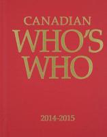 Canadian Who's Who 2014-2015