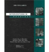 Interventions in Oncology