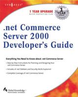 .NET Commerce Server Developer's Guide