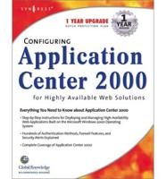 Configuring Application Center 2000 for Highly Available Web Solutions