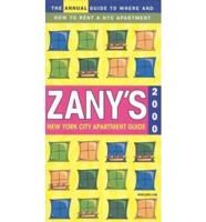 Zany's 2000 New York City Apartment Guide