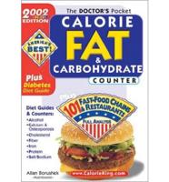 The Doctors Pocket Calorie, Fat & Carbohydrate Counter