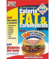 The Doctor's Calorie, Fat & Carbohydrate Counter, 2003
