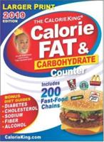 CalorieKing 2019 Larger Print Calorie, Fat & Carbohydrate Counter