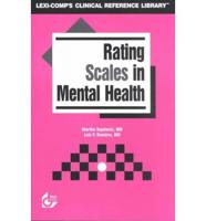 Rating Scales in Mental Health