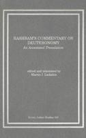 Rashbam's Commentary on Deuteronomy