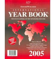 Editor & Publisher International Yearbook 2005