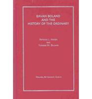 Eavan Boland and the History of the Ordinary