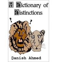 A Dictionary of Distinctions