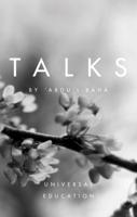 Talks by Abdul-Bahá