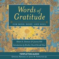 Words Of Gratitude Mind Body & Soul