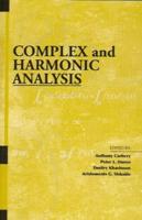 Complex and Harmonic Analysis - Proceedings