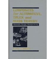 Composites for Automotive, Truck and Mass Transit