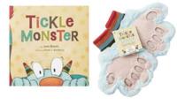 Tickle Monster Laughter Kit Includes the Tickle Monster Book and Fluffy Mitts for Reading Aloud and Tickling!