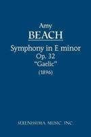 Symphony in E-minor, Op.32 'Gaelic': Study score