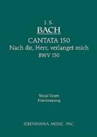 Nach dir, Herr, verlanget mich, BWV 150: Vocal score