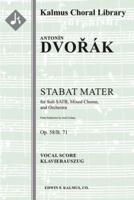 Stabat Mater, Op.58: Vocal score