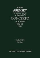 Violin Concerto, Op.54: Study score