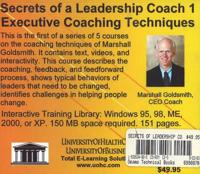 Secrets of a Leadership Coach 1 CD