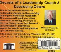 Secrets of a Leadership Coach 3 CD