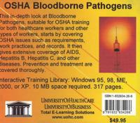 Osha Bloodborne Pathogens Cd