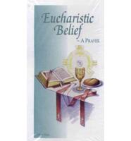 Eucharistic Belief