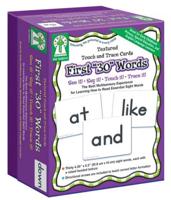 Textured Touch and Trace Cards: First "30" Words