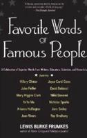 Favorite Words of Famous People