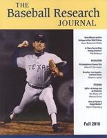 Baseball Research Journal (BRJ), Volume 39 #2