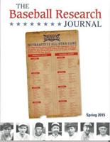 Baseball Research Journal (BRJ), Volume 44 #1