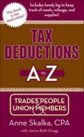 Tax Deductions A to Z for Trades People & Union Members