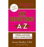 Tax Deductions A to Z for Freelancers & Self-Employed