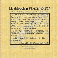 Liveblogging BLACKWATER by Jeremy Scahill: Unauthorized Color Commentary, Maps, and Images