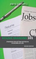 Resume Branding 101