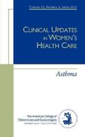 Clinical Updates in Women's Health Care