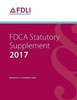 Fdca Statutory Supplement, 2017