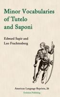 Minor Vocabularies of Tutelo and Saponi