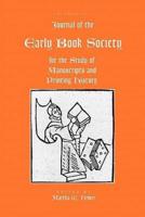 Journal of the Early Book Society Vol 14