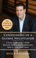 Confessions of a Global Negotiator